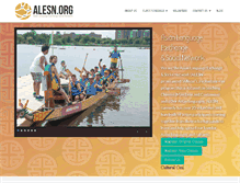 Tablet Screenshot of alesn.org